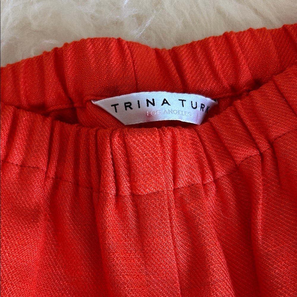 Vintage Trina Turk Orange Trousers